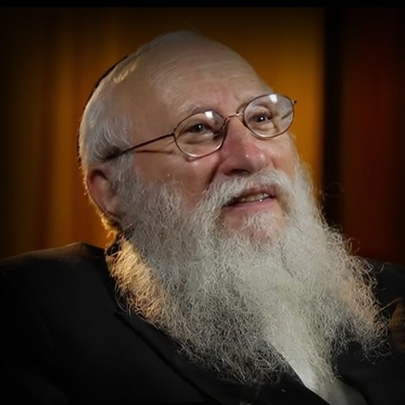 Rabbi Avraham Korf, OBM — portrait