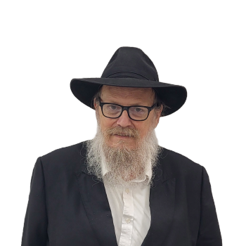Rabbi Mendelsohn — portrait